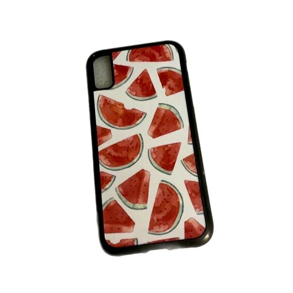 WATERMELON Silicone Phone IPhone XR, XS, X CASE - Picture 1 of 2
